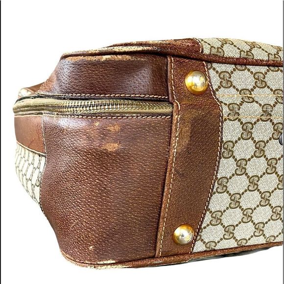 GUCCI AUTHENTIC VINTAGE 50’s SUITCASE - Picture 12 of 16